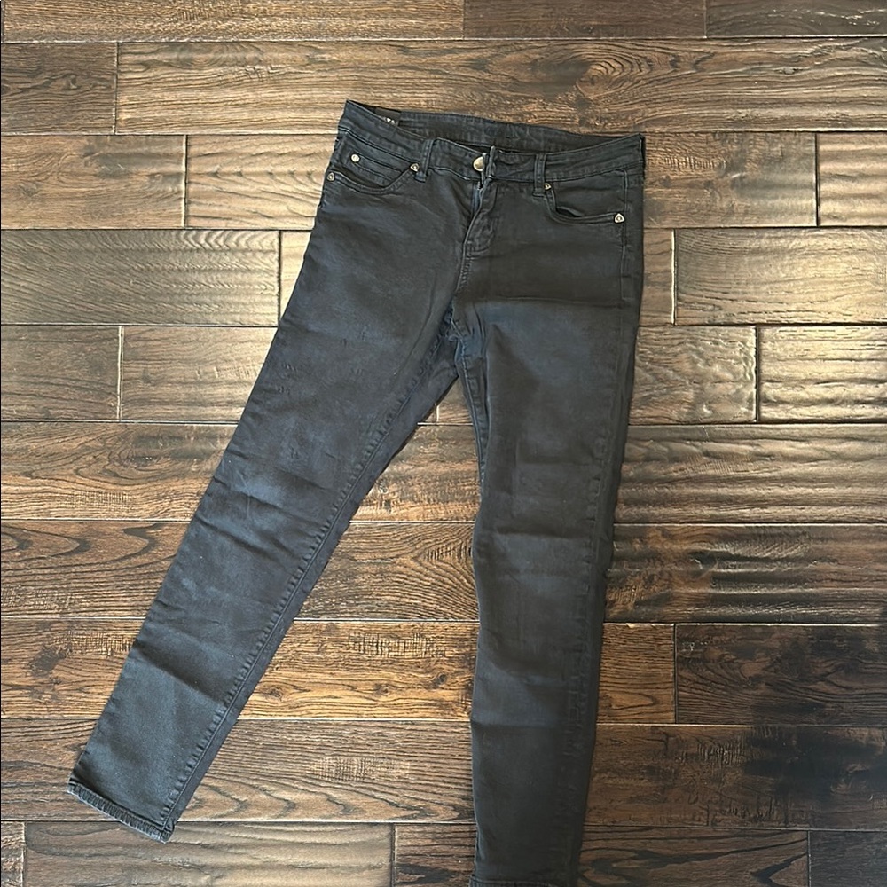 Kut from the Kloth Black Skinny Jeans Sleek Fit